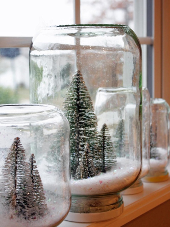 Water free Snow Globes