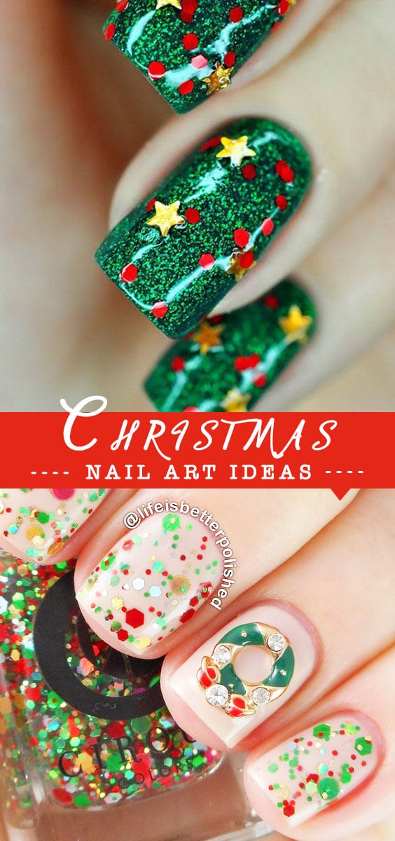 Christmas Nail Art Designs