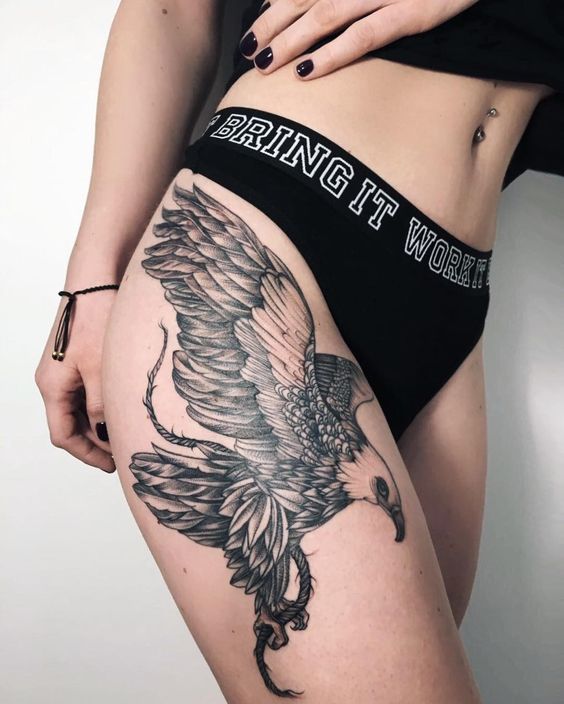 Eagle sexiest tattoos for females