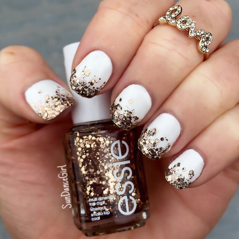 Glitter Nail Art
