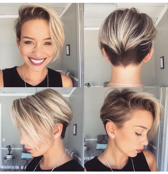 Pixie cut