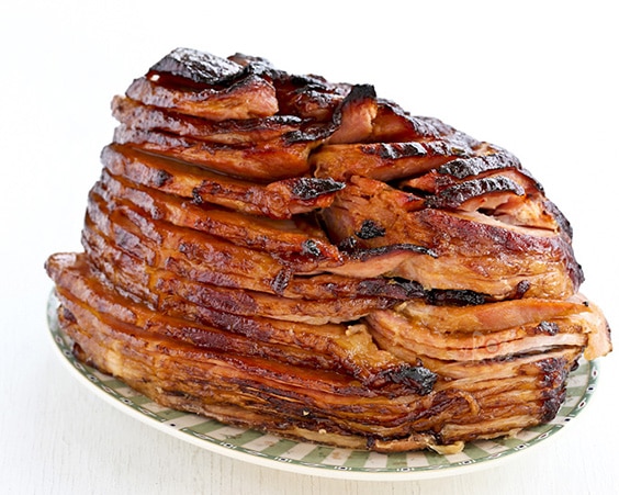 Baked Ham with Pineapple Brown Sugar Glaze