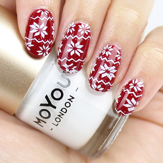 xmas designs for nails