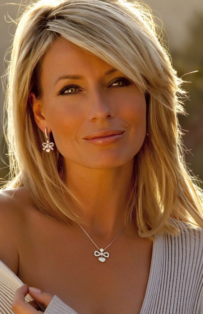 Long layered bob Hair Styles For Women Over 40