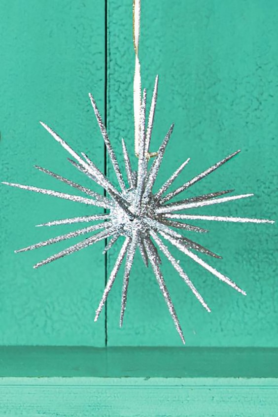 Sparkling Star Christmas Ornaments