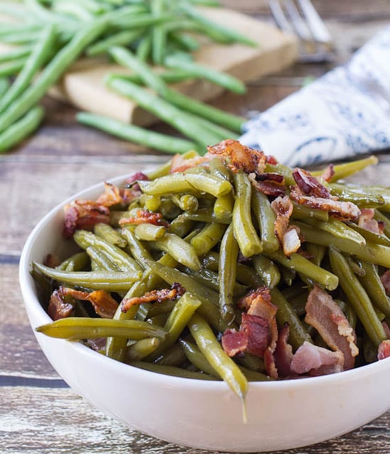 Thanksgiving Dinner: Southern Style Green Beans