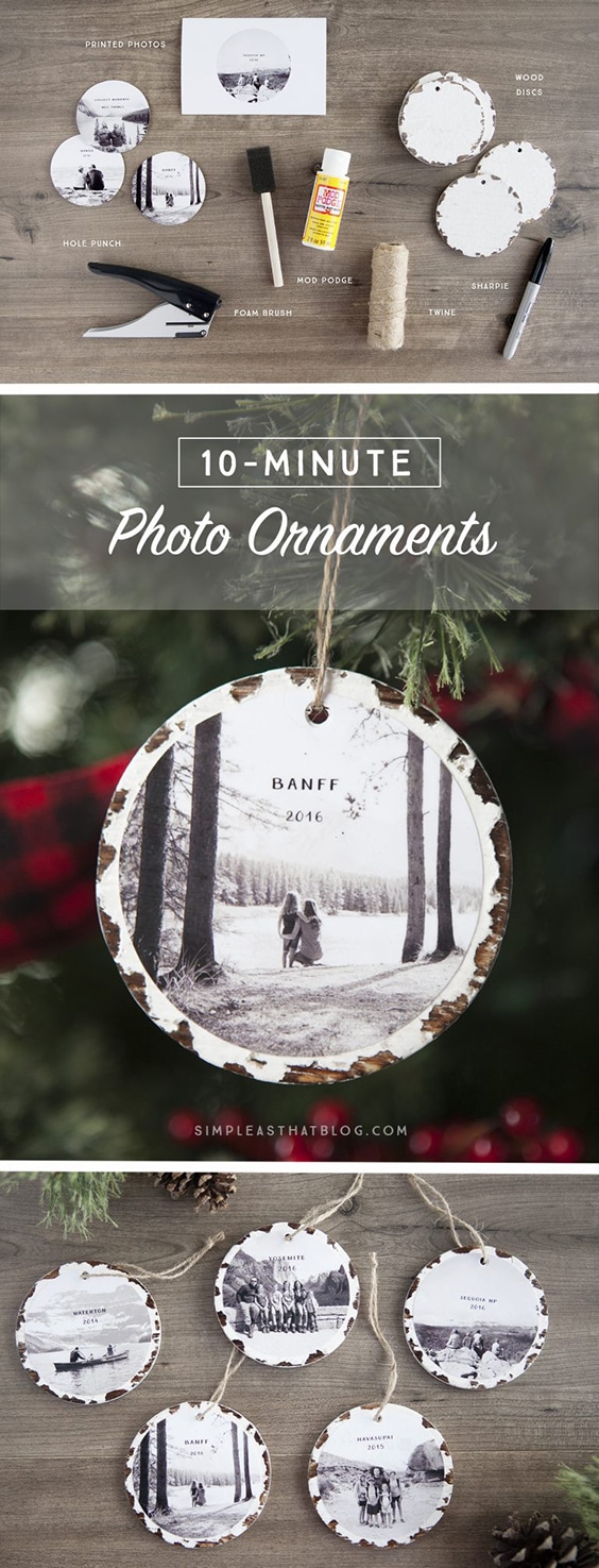 christmas decor with paper