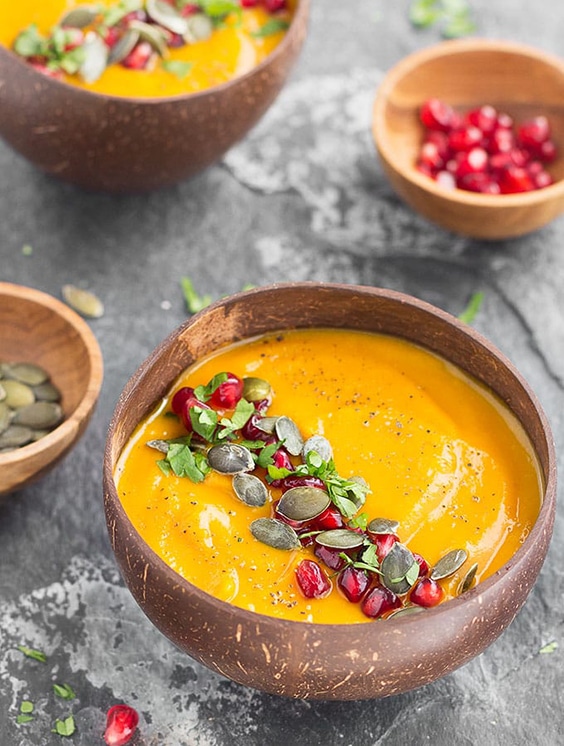Roasted Pumpkin Apple Soup