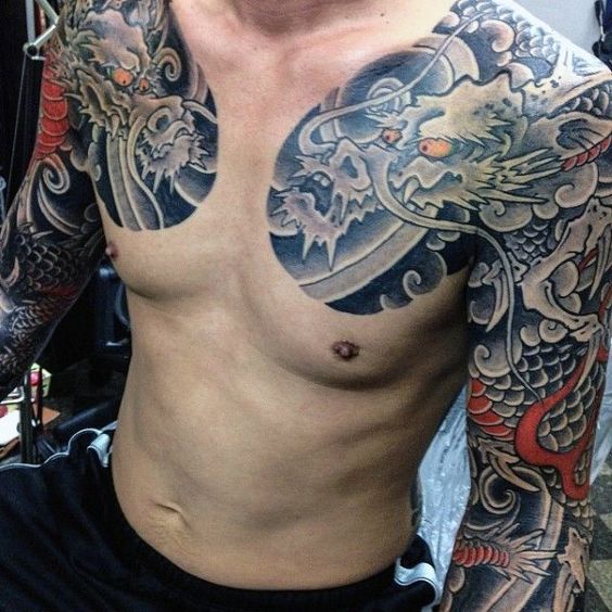 japanese dragon tattoos
