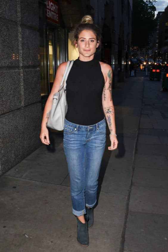Katie Waissel Left arm Tattoo