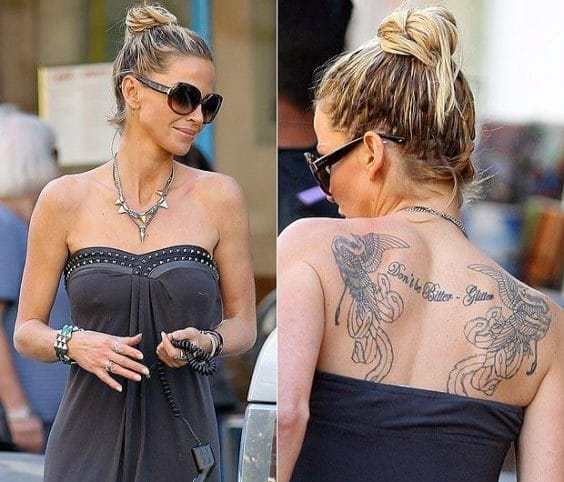 Sarah Harding Tattoo