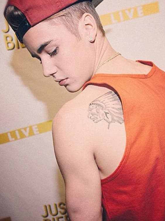 Justin Bieber Tattoo