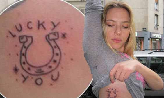 Scarlett Johansson Tattoo
