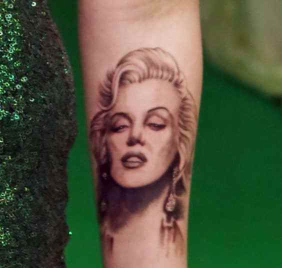 Scarlett Johansson Tattoo