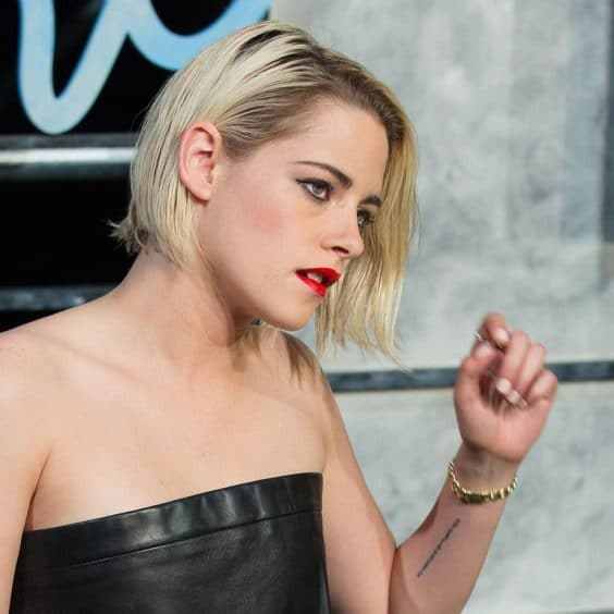 Kristen Stewart inner arm Tattoo