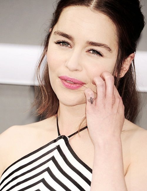 Emilia Clarke Tattoo