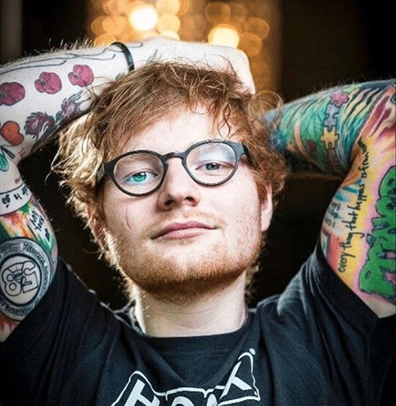 Hot Celebrity Tattoos Ed sheeran