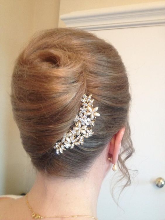 classic french twist Long Hairstyles for Older Women