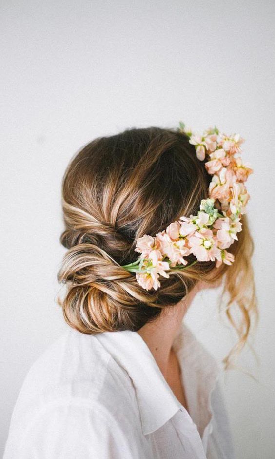 Elegant Updo with Soft Curls
