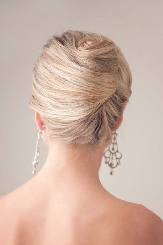 French Twist Long Hairstyles for Older Women