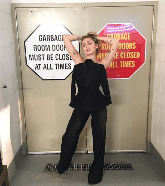 Miley Cyrus Celebrity Tattoo