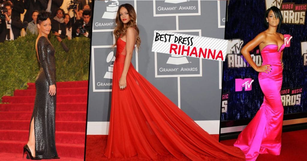 Rihanna Red Carpet Looks