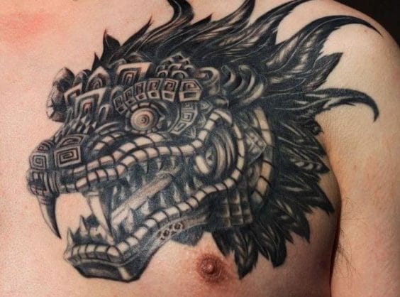 chinese dragon tattoo for men
