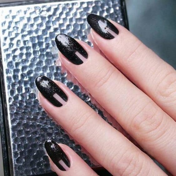 Black Nail Paint
