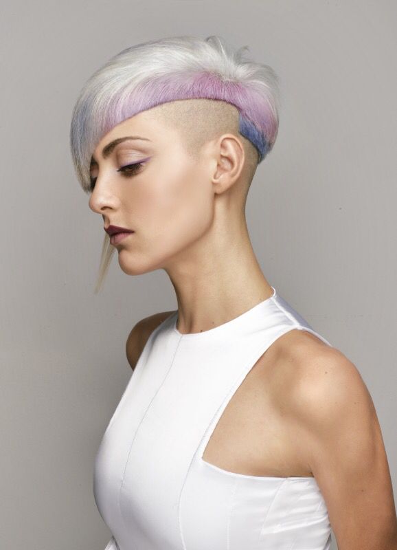 Alt Asymmetrical Short Edgy Hairstyle