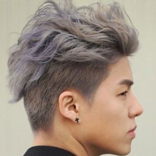 Asian Men Undercut Hairstyle