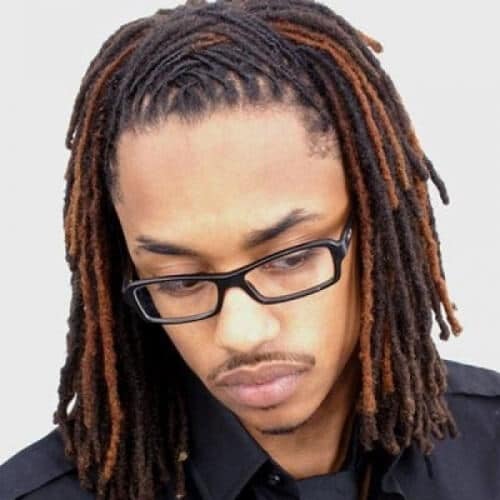 Weaved Shoulder Length Locks