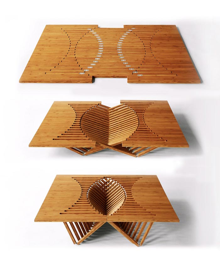 Examples of Industrial Designs : Rising Table