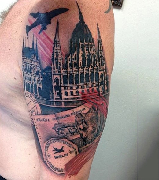 Travel Tattoo Ideas for Guys