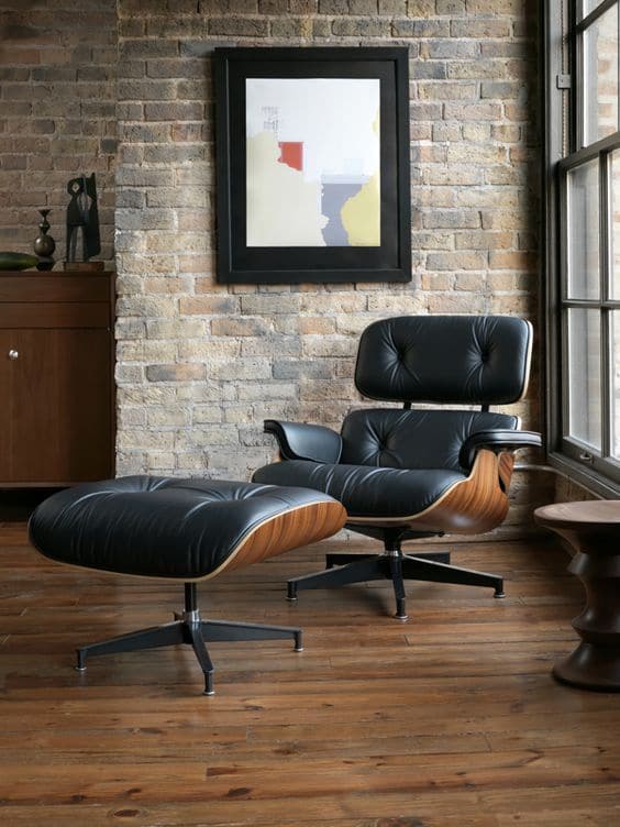 Examples of Industrial Designs : Eames Lounge Chair