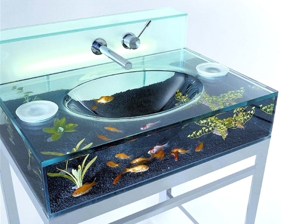 Examples of Industrial Designs : Moody Aquarium Sink