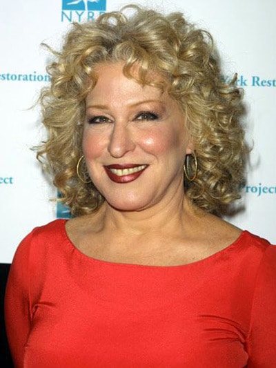 Bette Midler’s curls hair