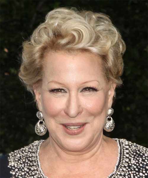 Bette Midler’s curls Celebrities Short Haircuts