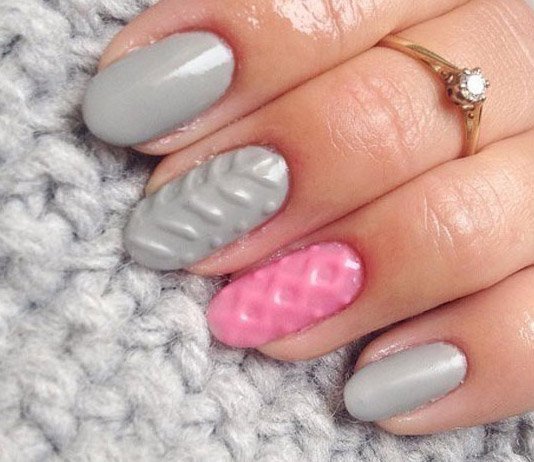 Cable Knit Nails