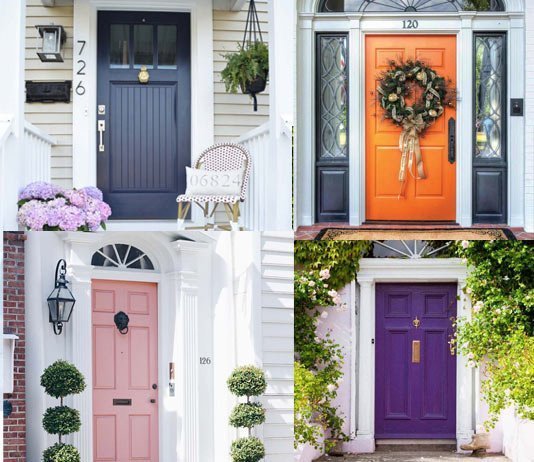 What front door color say about you