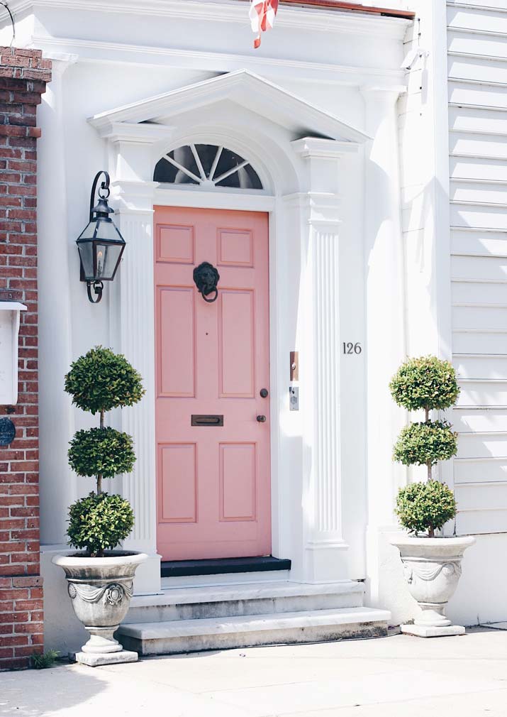 Pink Front Door Color
