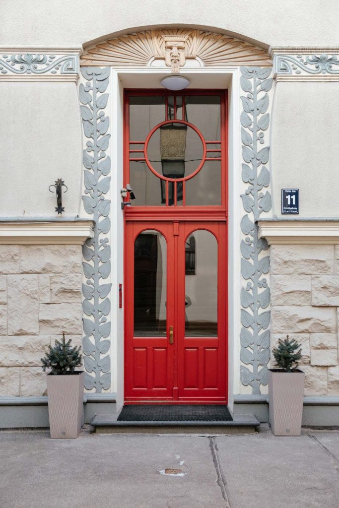 Red Front Door color