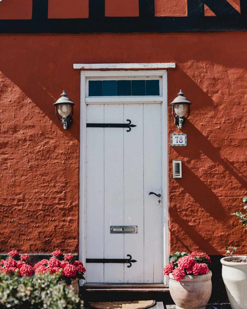 White Front Door
