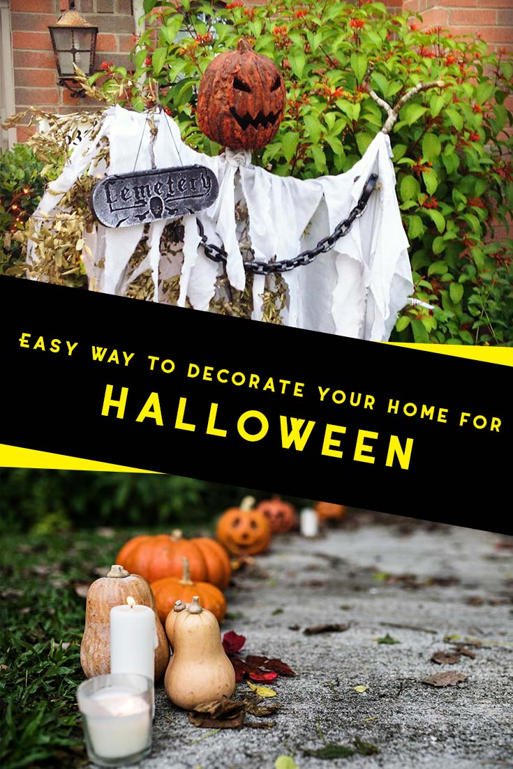 Halloween Decoration Ideas : Decorate With a Scarecrow