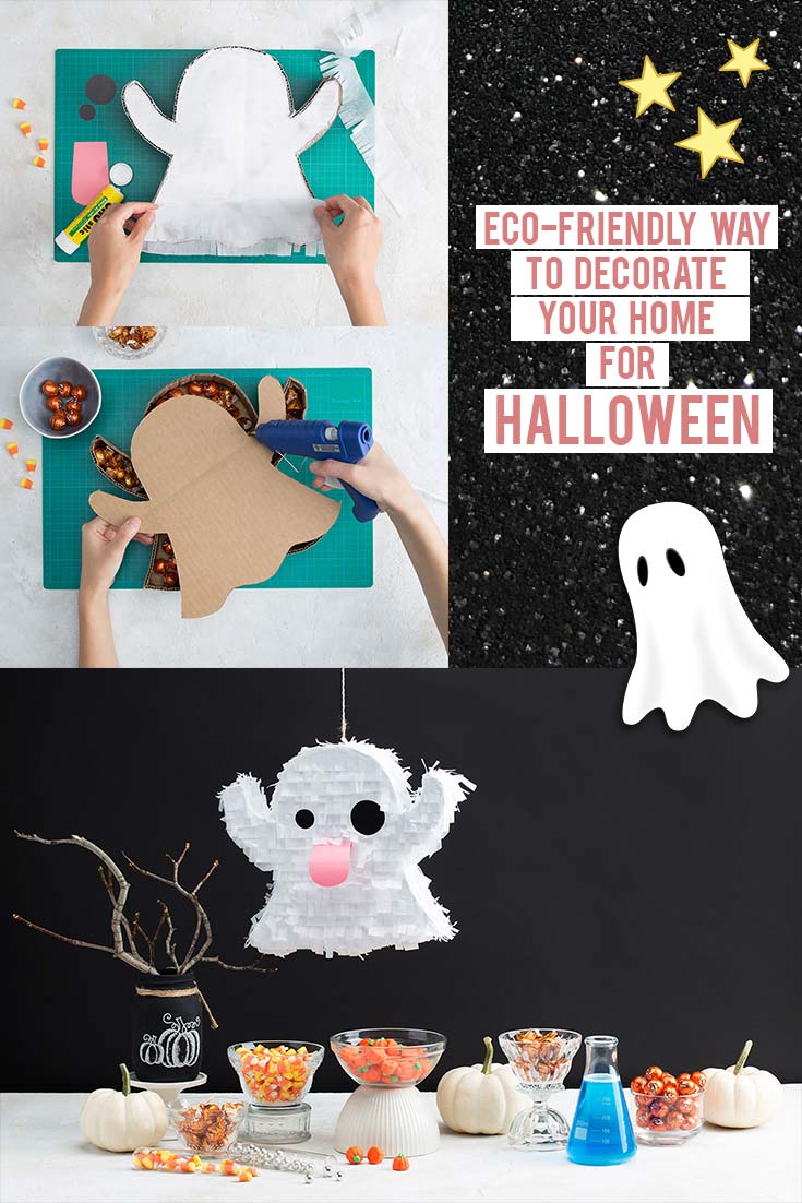 Halloween Decoration Ideas : Decorate With Mini Ghosts