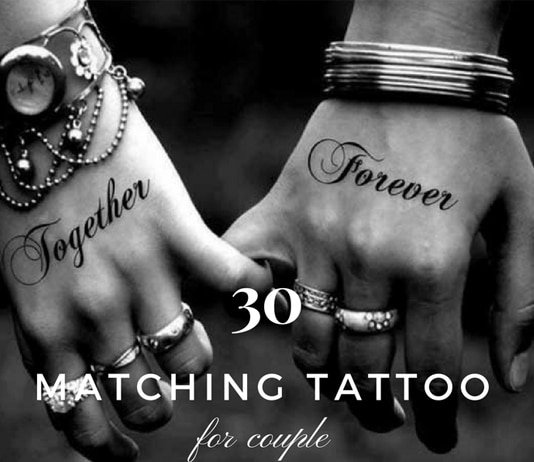 matching tattoo for couple