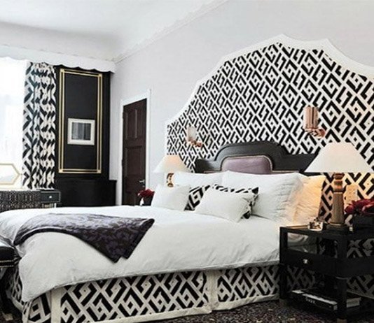 Black and white bedroom ideas