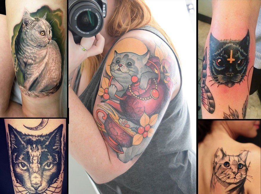 Cat Lovers Tattoo Ideas