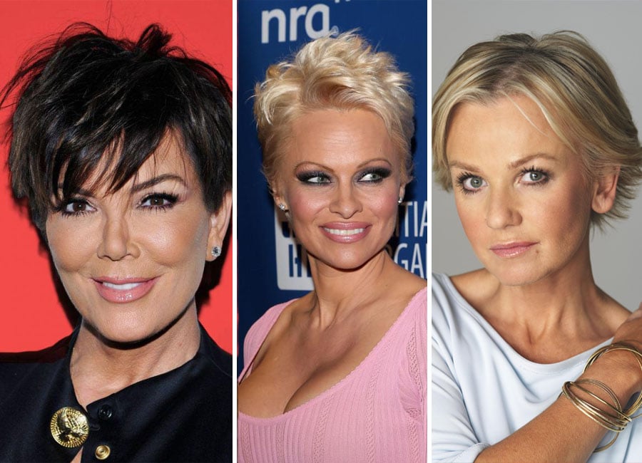 celebrities short hairstyles
