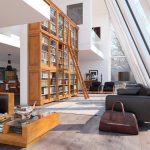 double height living room