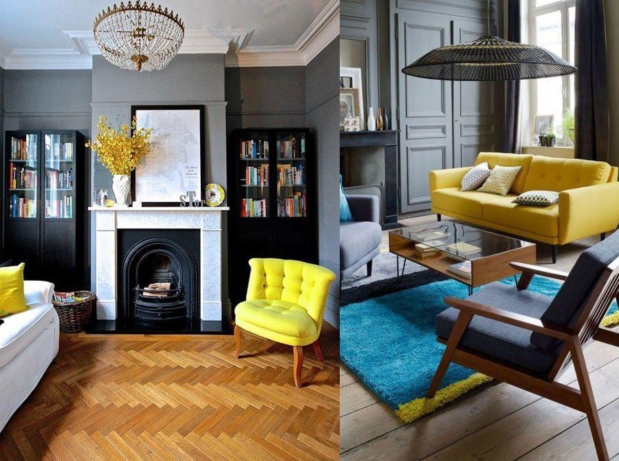 Yellow Living room